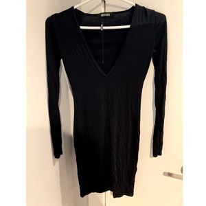 Missguided black dress